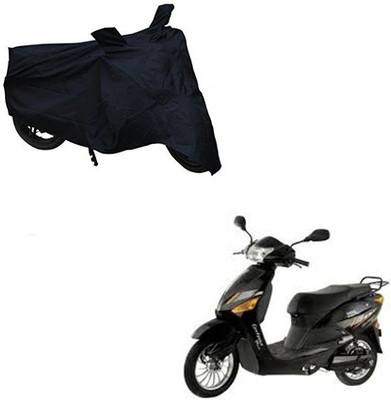 THE REAL ARV Two Wheeler Cover for Hero(Electric Zippy, Black)