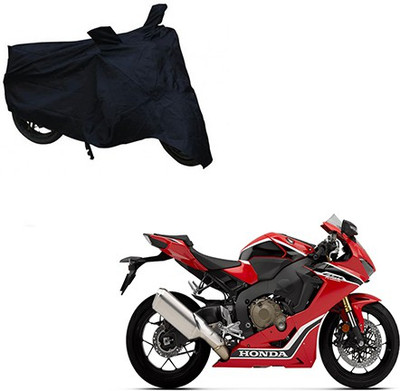 Mdstar Waterproof Two Wheeler Cover for Honda(CBR 1000RR, Black)