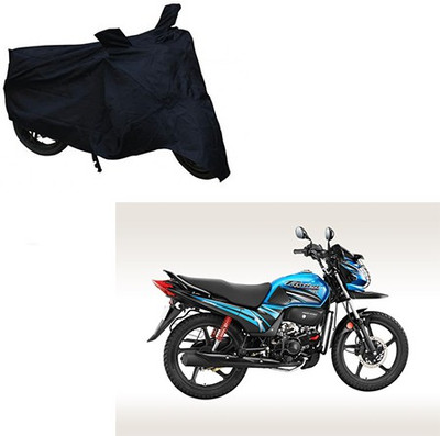 THE REAL ARV Two Wheeler Cover for Honda(Passion Pro TR, Black)