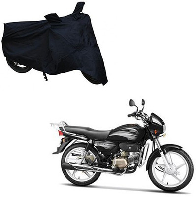Gavya Waterproof Two Wheeler Cover for Hero(Splendor Plus, Silver)