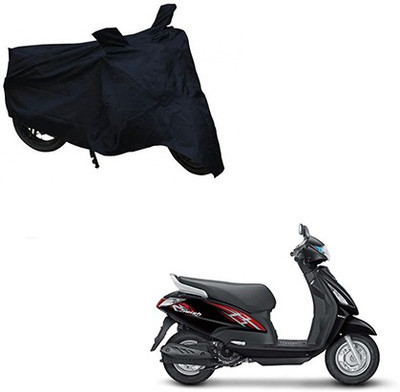 THE REAL ARV Two Wheeler Cover for Suzuki(Swish, Black)