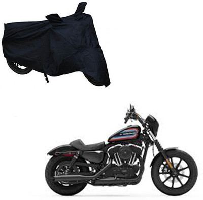 APNEK Two Wheeler Cover for Harley Davidson(XL 1200, Black)