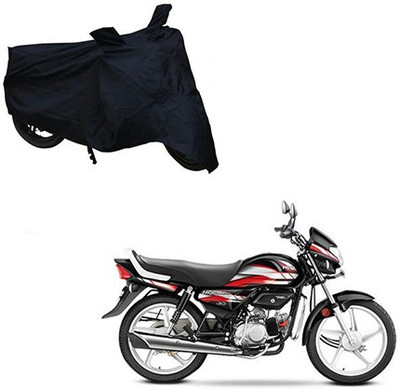 THE REAL ARV Two Wheeler Cover for Hero(CD deluxe, Black)