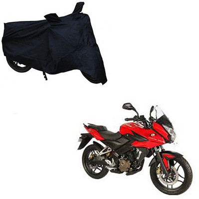 Gavya Waterproof Two Wheeler Cover for Bajaj(Pulsar AS 150, Silver)