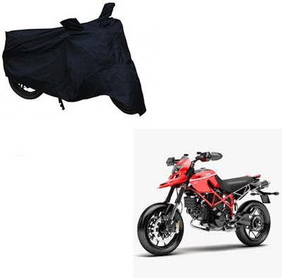 Gavya Waterproof Two Wheeler Cover for Ducati(Hypermotard, Black)