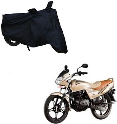 THE REAL ARV Two Wheeler Cover for LML(Freedom, Black)