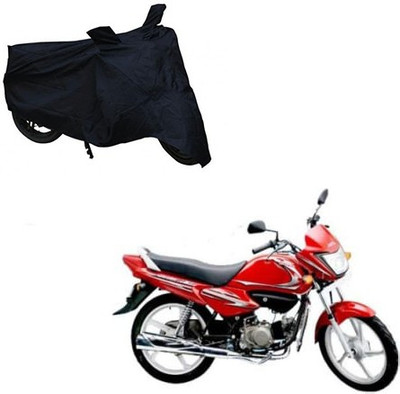 THE REAL ARV Two Wheeler Cover for Hero(Splendor NXG, Black)