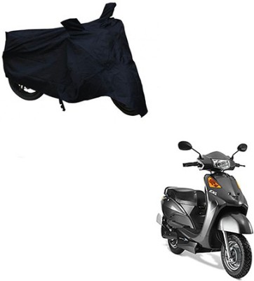 THE REAL ARV Two Wheeler Cover for Indus(Yo EXL, Black)