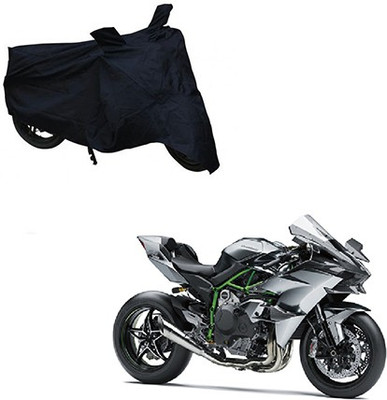THE REAL ARV Two Wheeler Cover for Kawasaki(Ninja, Black)