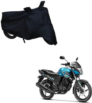 DeepShakshi AUTOMOTIVE Two Wheeler Cover for Yamaha(SZ-RR, Black)