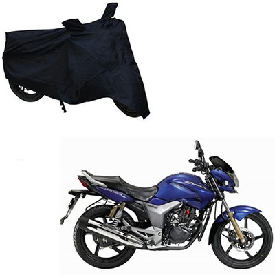 Gavya Waterproof Two Wheeler Cover for Hero(CBZ TYPE 1, Silver)