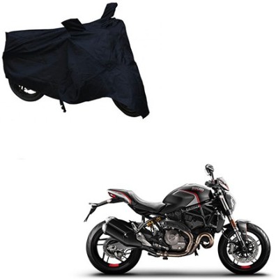 Flipkart SmartBuy Waterproof Two Wheeler Cover for Ducati(Monster 82, Black)