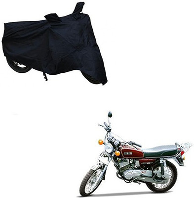 DeepShakshi AUTOMOTIVE Two Wheeler Cover for Yamaha(RX 100, Black)