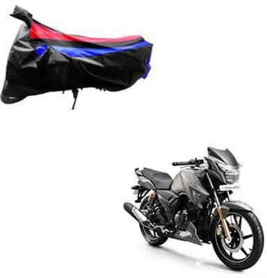 JVG Two Wheeler Cover for TVS(Apache RTR 180, Red, Blue, Grey)