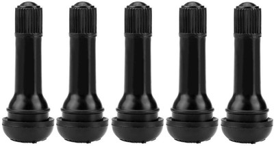 DELUX AUTOMOTIVE Brass Tyre Valve Cap for Car(Round)