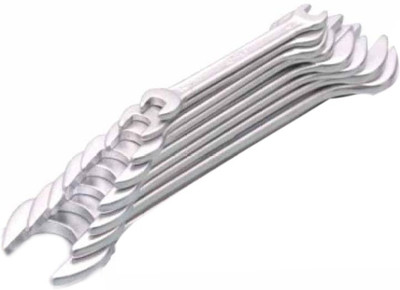 EASTMAN E 2001 DOUBLE OPEN END SPANNER SET Double Sided Open End Wrench(Pack of 8)