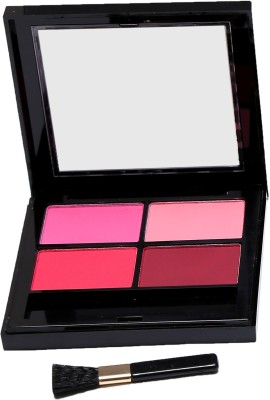 Professional 4 in1 Angelic Face & Roses Cent Powder Blusher Palette - Silky & Creamy Texture(Roses Cent)