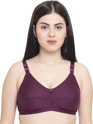 LEADING LADY Fashion Women T-Shirt Non Padded Bra(Purple)