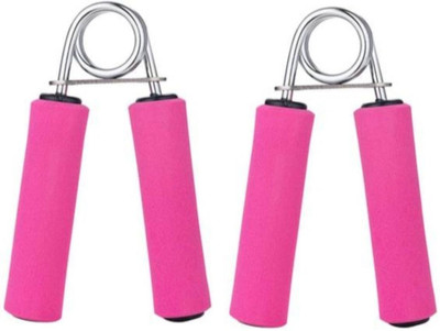 Cierie Trainer Exerciser Wrist Fitness Foam Hand Grip/Fitness Grip(Pink)