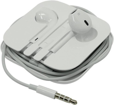AUDONIC Handsfree For I_phone 4/4s/5/5s/5c/6/6s/6+/7/7+/8+/X Ipad Ipod Wired Headset(White, Wired in the ear)
