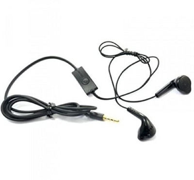 AUDONIC Premium Quality Handsfree YS Earphones with mic for Sports, Calling, Gym, Music For All Mobiles a Wired Headset(Black, In the Ear)