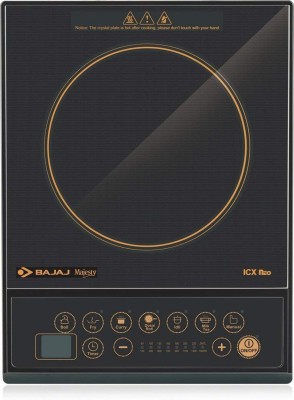 BAJAJ Majesty ICX Neo Induction Induction Cooktop(Black, Push Button)