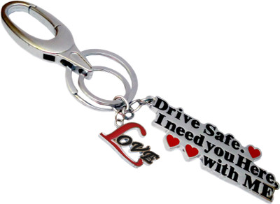 MGP FASHION drive safe I need you here with me and love keyring boys and best friend Key Chain
