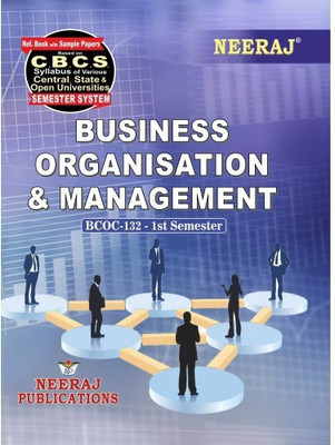 BCOC132-Business Organization And Management-Help Book Guide | Neeraj Publications-English Medium(Paperback, Neeraj Publications)