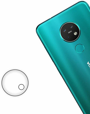 LIGHTWINGS Back Camera Lens Glass Protector for NOKIA 7.2 Back Camera Lens Protector(Pack of: 1)