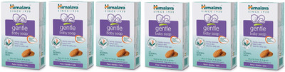 HIMALAYA Combo Pack of 6 Gentle Baby soap(6 x 20.83 g)