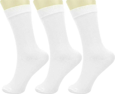 zilleria Boys & Girls Solid Calf Length(Pack of 3)