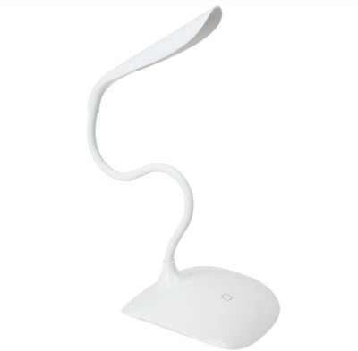 Jeeya Touch Sensitive Button Table Lamp (Pack of 1) Table Lamp(23 cm, White)