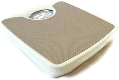 Majron 9704 Analog Weight Machine Capacity 130Kg Mechanical Analog Weighing Scale Weighing Scale(Multicolor, Brown)