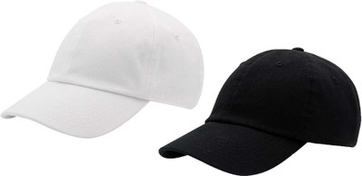 Atabz Solid Sports/Regular Cap Cap(Pack of 2)