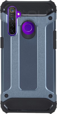 SoSh Back Cover for RealMe 5 Pro(Blue, Shock Proof)