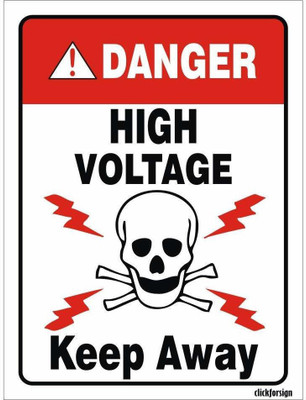 Imagine Printing Solutions DANGER Emergency Sign(Reflective Sign)