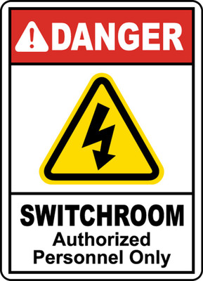 Imagine Printing Solutions DANGER Emergency Sign(Reflective Sign)