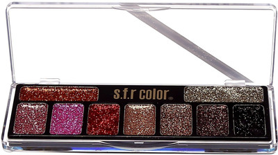 J & H 9 Color Amezing Glitter Eyeshadow Palette - 02 11.26 g(MultiColor)