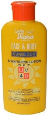 Lady Diana SUNBLOCK Lotion(200 ml)