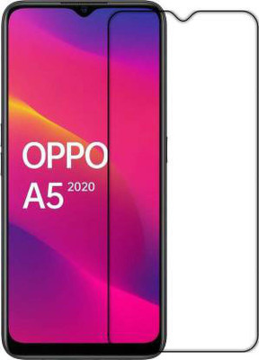 9H Edge To Edge Tempered Glass for OPPO A5 2020(Pack of 1)