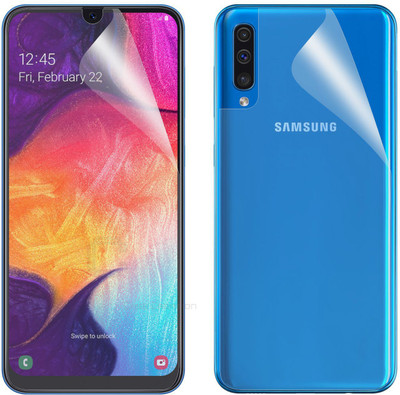 CASE CREATION Front and Back Screen Guard for Samsung Galaxy A70(Pack of 2)
