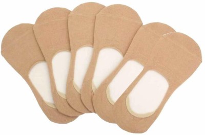 VISHAL_Co Women Solid Peds/Footie/No-Show(Pack of 6)
