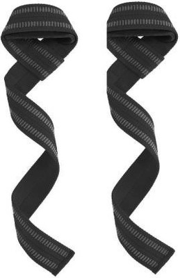 keycraze KS-1006 Weight Lifting Training Gym Strap Wrist Strap Support Wrist Support(Black)