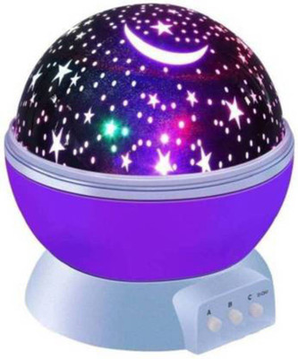 FIVANIO Rotating LED Star Master Night Lamp(14.5 cm, Multicolor)