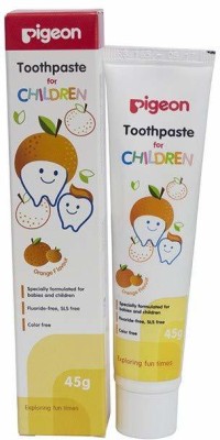 Pigeon TOOTHPASTE FOR CHILDREN ORANGE FLAVOUR Toothpaste(45 g)