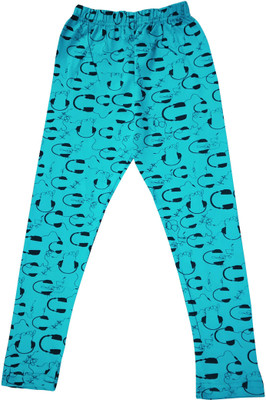 DIAZ Legging For Girls(Light Blue Pack of 1)