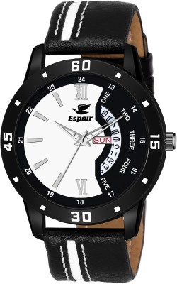Espoir NSK0507 Black Day And Date Functioning High Quality Analog Watch  - For Men