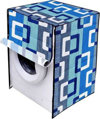 FRC Decor Front Loading Washing Machine  Cover(Width: 62 cm, Blue)