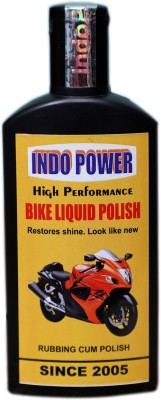 INDOPOWER TOP NEW737-BIKE LIQUID POLISH( High Performance) 100ml. TOP740 Vehicle Interior Cleaner(100 ml)