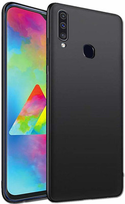 Celltown Back Cover for Samsung Galaxy M30(Black, Grip Case)